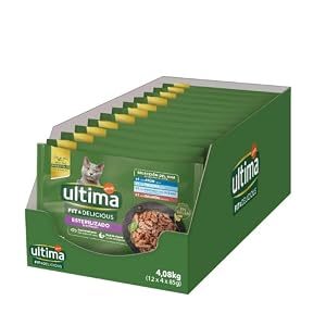 Ultima wet food, mixed fish, 48 x 85 g