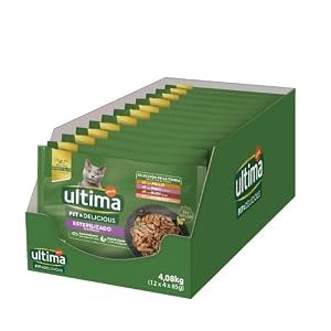 Ultima wet food, mixed meats, 48 x 85 g